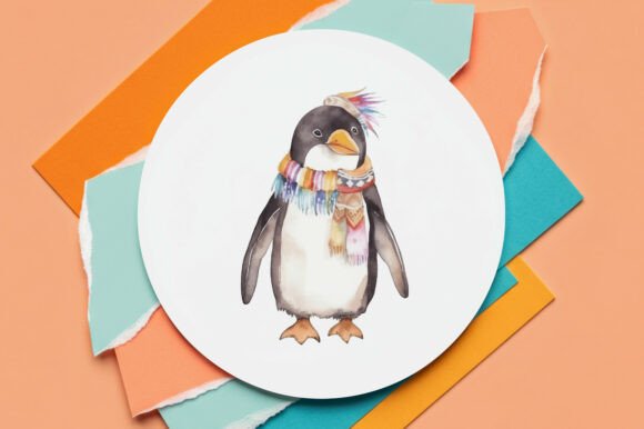 Download Watercolor Penguin Clipart - Penguin clipart Collection