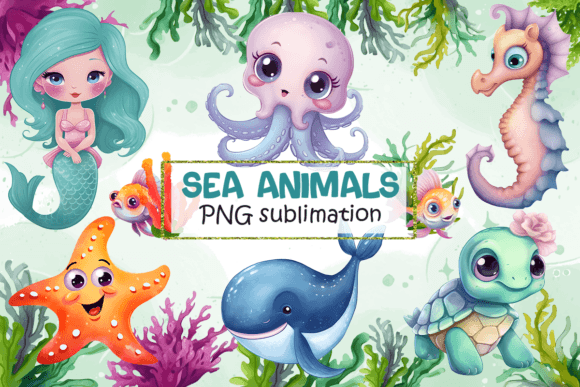 Download Sea Animals PNG - Sea animal Collection